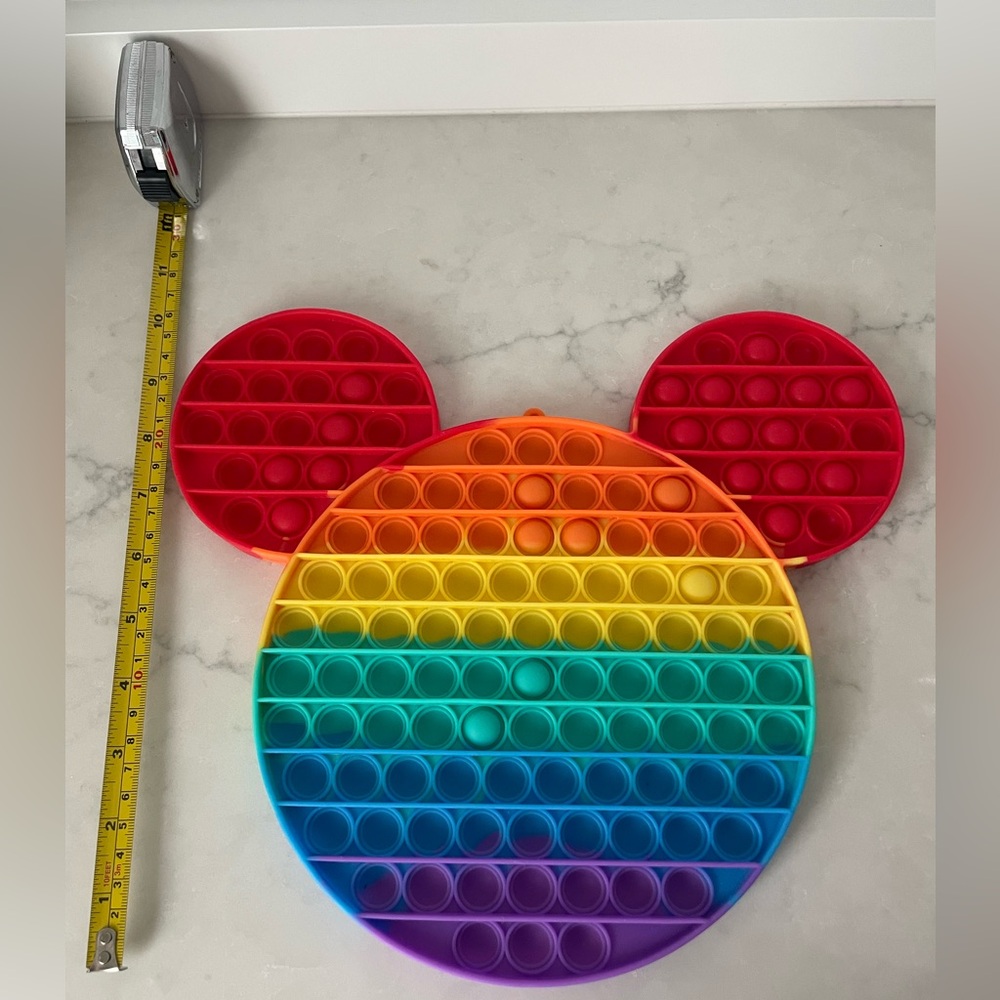 Large Mickey shaped sensory popper